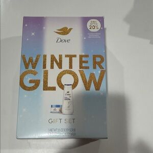 Dove Winter Glow Gift Set - Blue and Gold